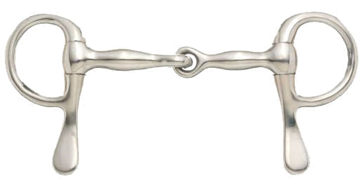 Tough1 Miniature Half Cheek Driving Snaffle - 3.75 in  