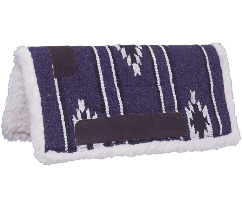 Tough 1 Miniature Sierra Saddle Pad, 19" x 19" - Purple  