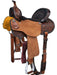 Royal King Two Tone Hawley Barrel Saddle Package - Brown  