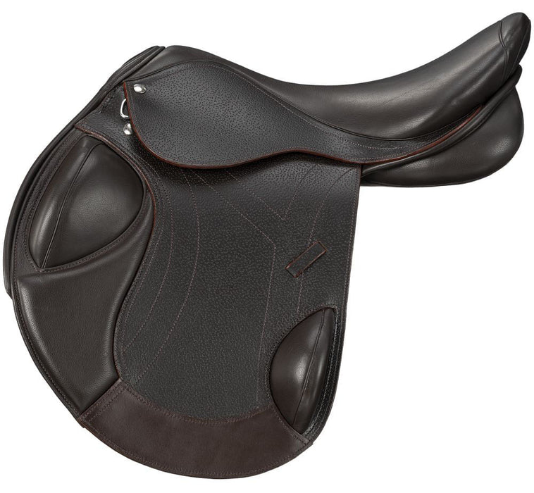 Equitare Cadence Eventing Saddle, Havana - 18 in Seat  