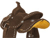 King Series Mini Stratford Suede Barrel Saddle - Brown  