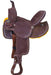 King Series Youth Stratford Suede Barrel Saddle - Brown 13 in 