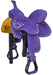 King Series Youth Stratford Suede Barrel Saddle - Purple 13 in 