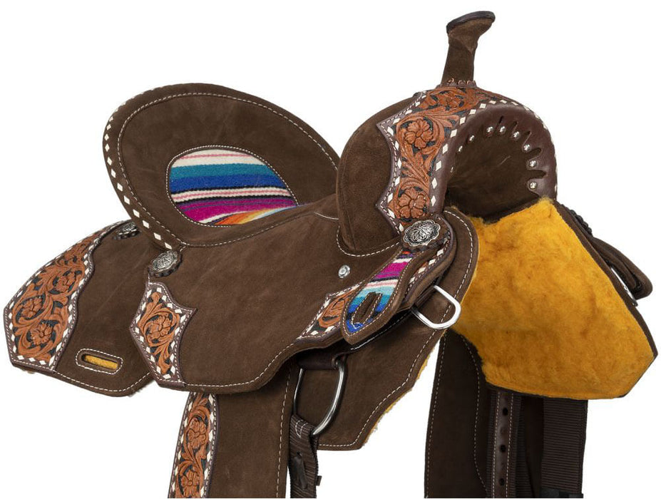 Royal King Pecos Saddle - Brown 16 in 