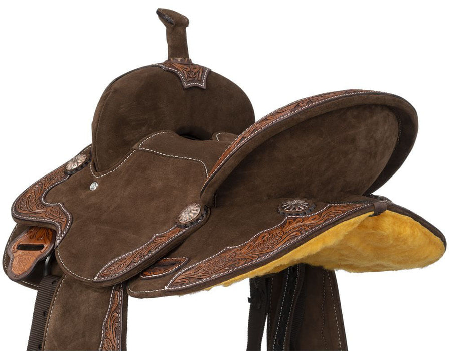 Royal King Youth Laramie Saddle, Brown - Brown  