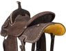 Royal King Youth Brisby Barrel Saddle - Brown 13 in 