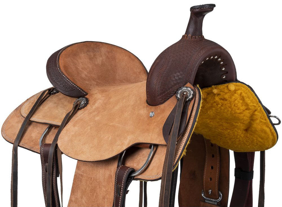 Royal King Sparks All Around Saddle - Brown 20 in 