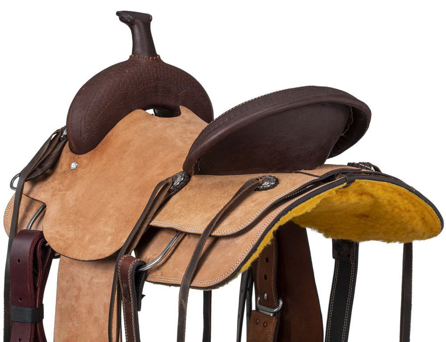 Royal King Sparks All Around Saddle - Brown 20 in 