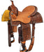 Silver Royal Youth Autry Barrel Saddle - Brown 13 in 