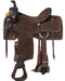 Silver Royal Youth Ranger Ranch Saddle, Brown - Brown 12 in 