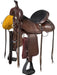 Silver Royal Durango Trail Saddle - Brown 17 in 