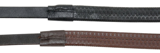 Tought1 Rubber Grip Reins - Brown  