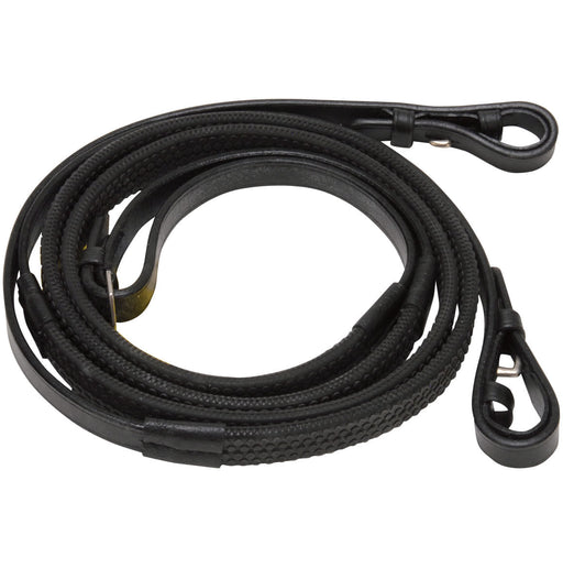 Tought1 Rubber Grip Reins - Brown  