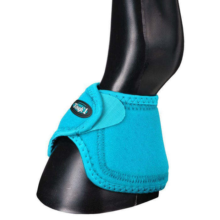 Tough1 No Turn Bell Boots Color Turquoise