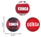 KONG Signature Balls, 3pk Asst LG - Assorted LG 