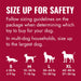 KONG Goodie Bone Holiday Md Color Red