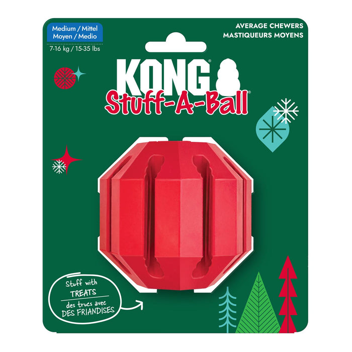 KONG Stuff A Ball Holiday Md Size Medium