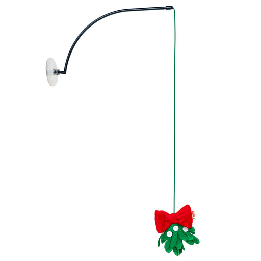 Holiday Connects™ Window Mistletoe Color Red Green