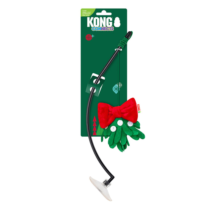 Holiday Connects™ Window Mistletoe Color Red Green