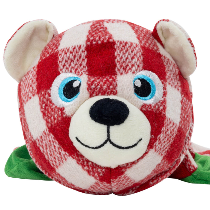 Holiday Low Stuff Flanimalz Bear Lg/XL Color Red