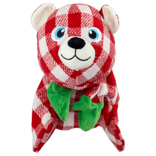 Holiday Low Stuff Flanimalz Bear Lg/XL Color Red
