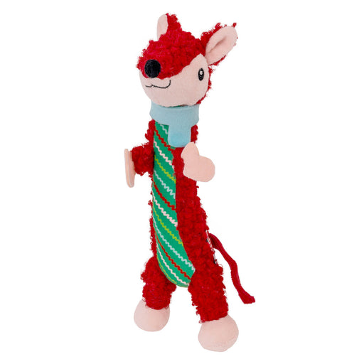 Holiday Cat Luvs Fox Red Color Red