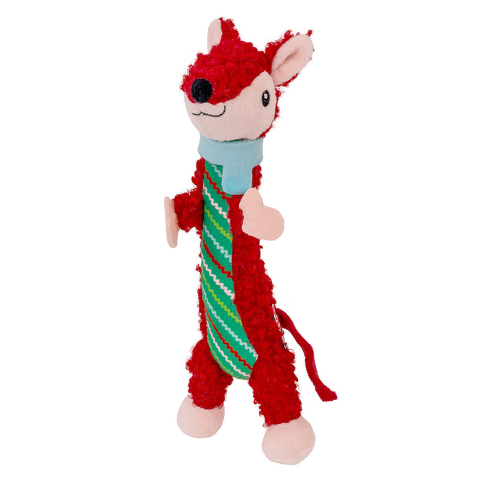 Holiday Cat Luvs Fox Red Color Red