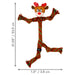 Holiday Scrubz Reindeer Lg Color Brown