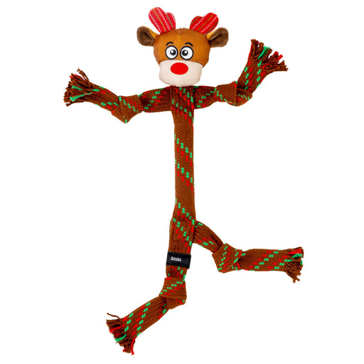 Holiday Scrubz Reindeer Lg Color Brown