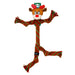 Holiday Scrubz Reindeer Lg Color Brown