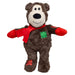 Holiday Wild Knots Jumbo Bear Dk Brown XL Color Dk Brown