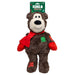 Holiday Wild Knots Jumbo Bear Dk Brown XL Color Dk Brown