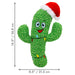 Holiday Kickeroo® Santa Cactus Color Green