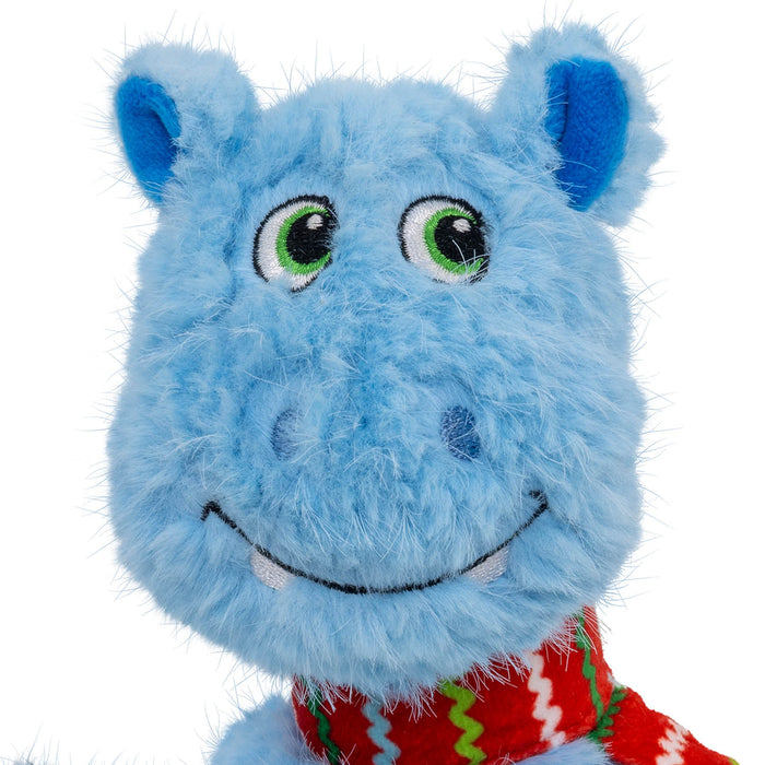 Holiday Knots Belly Hippo Blue Md/Lg Color Blue