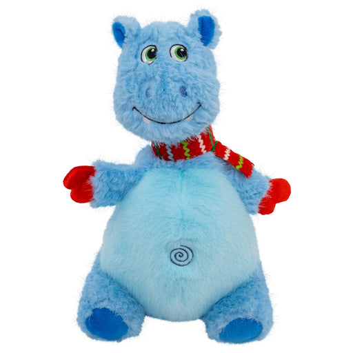 Holiday Knots Belly Hippo Blue Md/Lg Color Blue