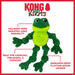 Holiday Knots Bow Tie Frog Lg/XL Color Green