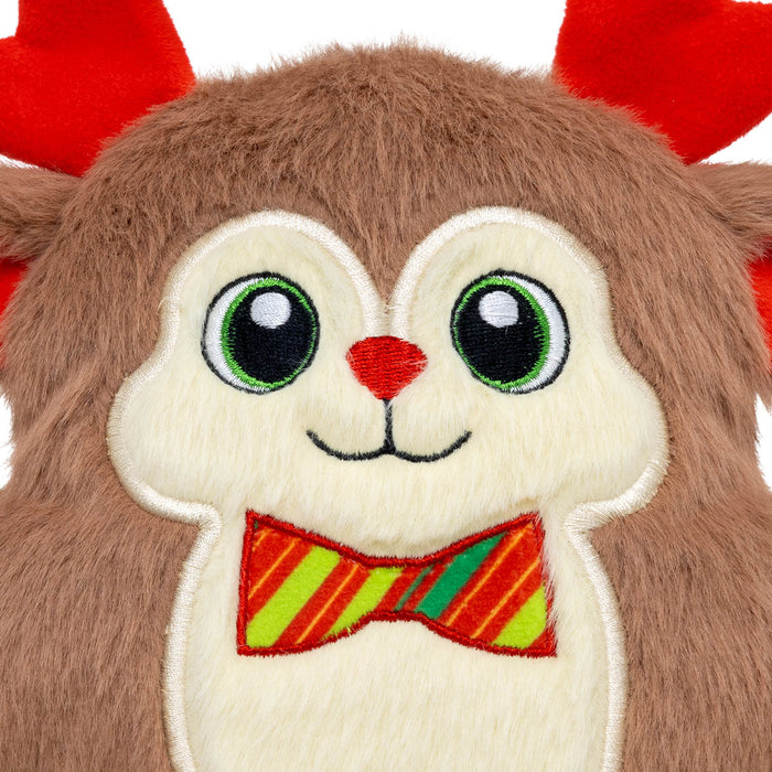 Holiday Snuzzles Bow Tie Reindeer Md Color Brown