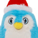 Holiday Snuzzles Santa Penguin Sm Color Blue