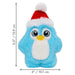 Holiday Snuzzles Mini Santa Penguin XS Color Blue