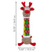 Holiday Shakers™ Luvs Argyle Reindeer Md Color Red