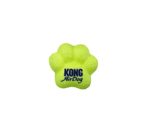 KONG AirDog Squeaker Paw - Small AirDog Squeaker Paw, Yellow/Pur  