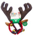 Holiday Antlers & Bell Collar Combo, Large - Medium Antler & Bell Collar  