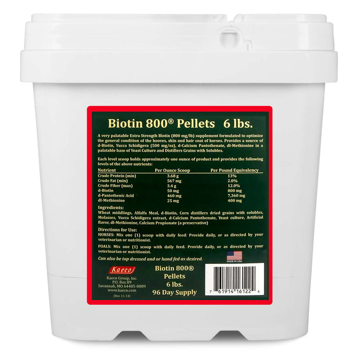 Biotin 800 Pellets