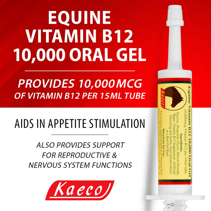 Equine Vitamin B12 Gel, Single Dose