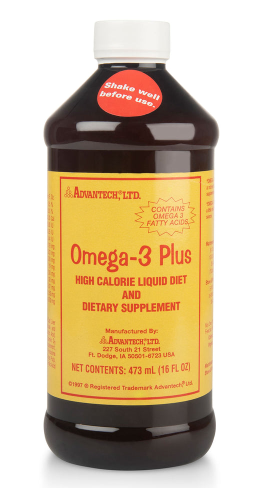 Omega-3 Plus High Calorie Liquid, 16 oz - 16 oz Omega-3 Plus High Calorie Liquid  