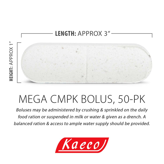 Mega CMPK Bolus, 50 ct