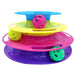 Triple Level Cat Toy Tower with Jingle Balls -   