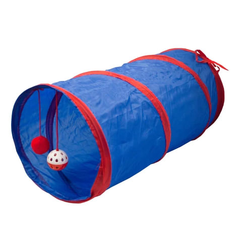 Cat Tunnel with Dangle Toys -   