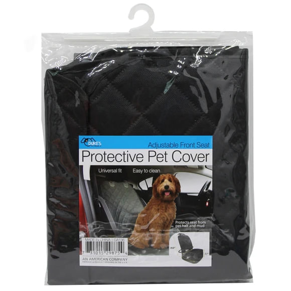 Water Resistant Adjustable Front Seat Protective Pet Cover -   