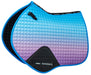 WeatherBeeta Prime Ombre Jump Shaped Saddle Pad - Lagoon Mist  